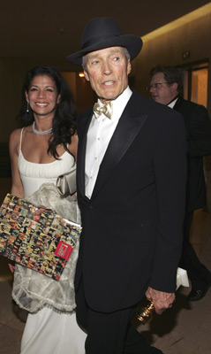 Clint Eastwood and Dina Eastwood