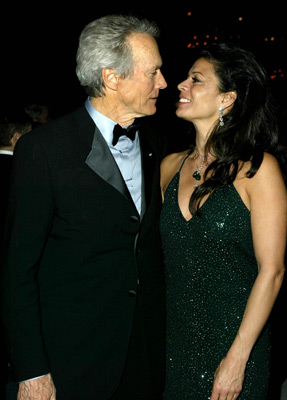 Clint Eastwood and Dina Eastwood