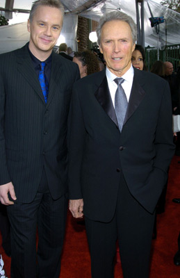 Clint Eastwood and Tim Robbins