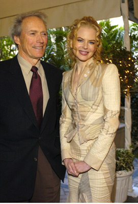 Clint Eastwood and Nicole Kidman