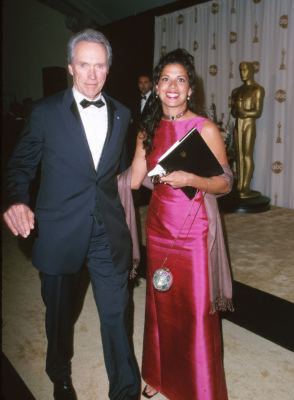 Clint Eastwood and Dina Eastwood