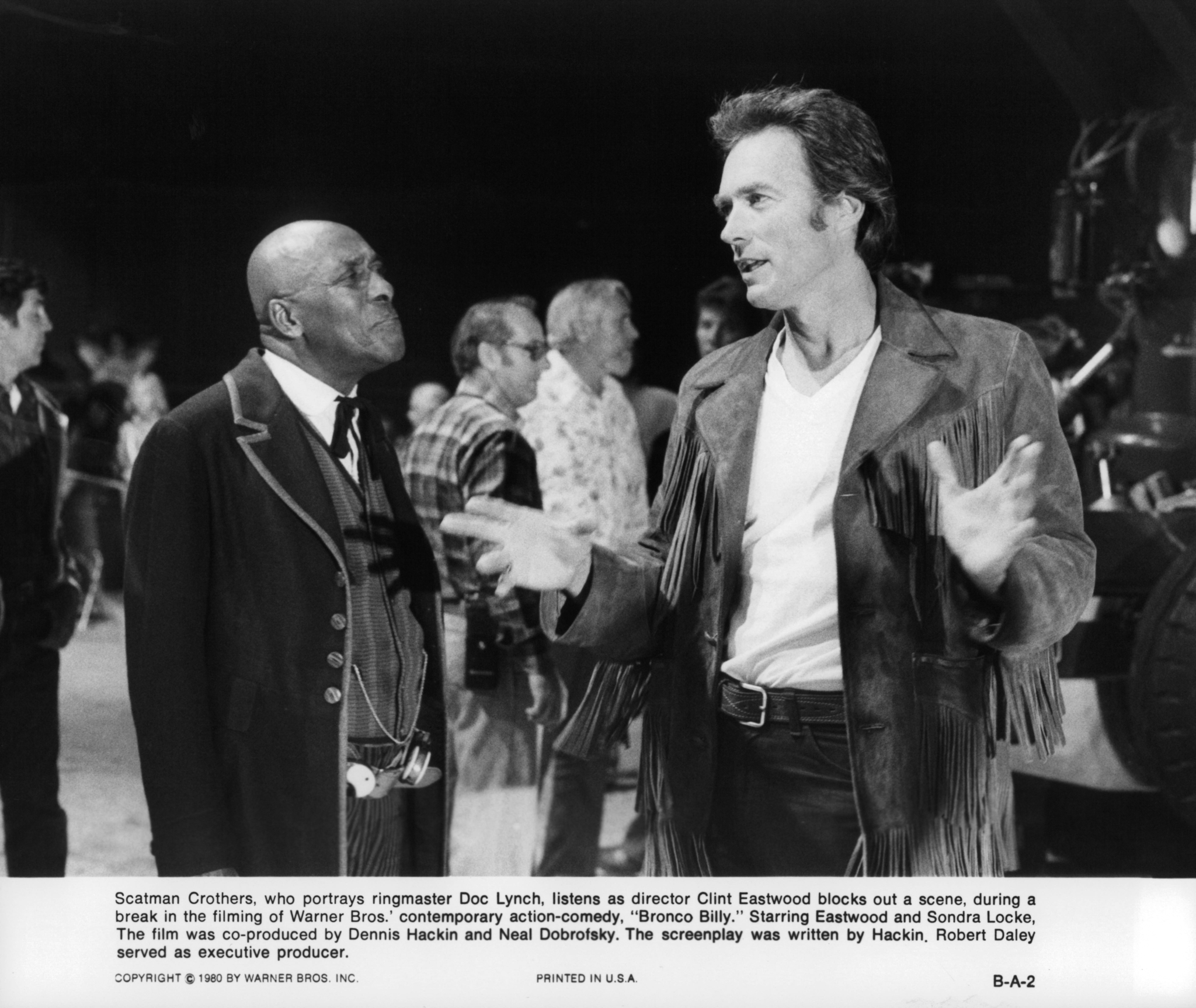 Clint Eastwood and Scatman Crothers