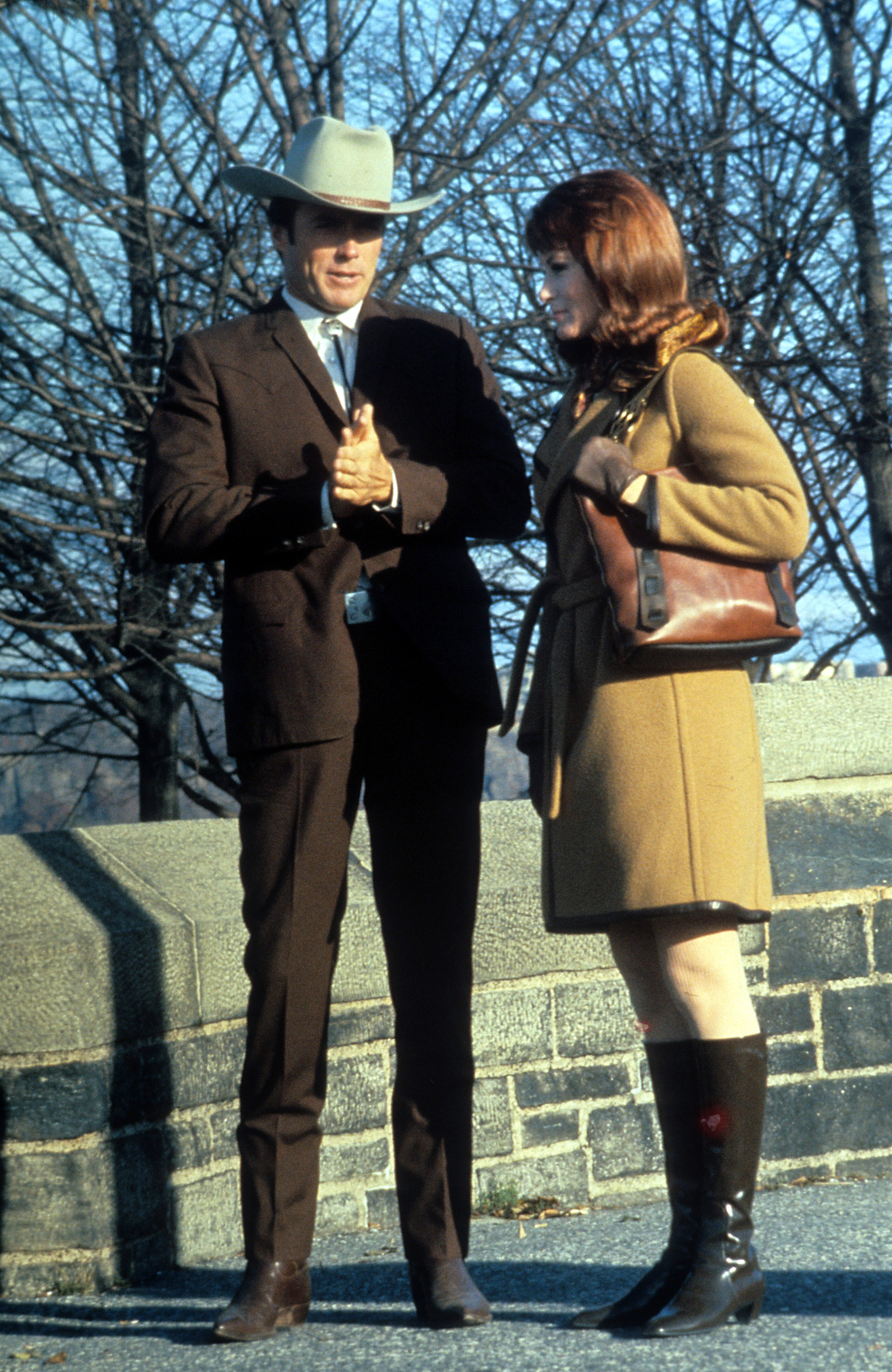 Still of Clint Eastwood and Susan Clark in Coogan's Bluff (1968)