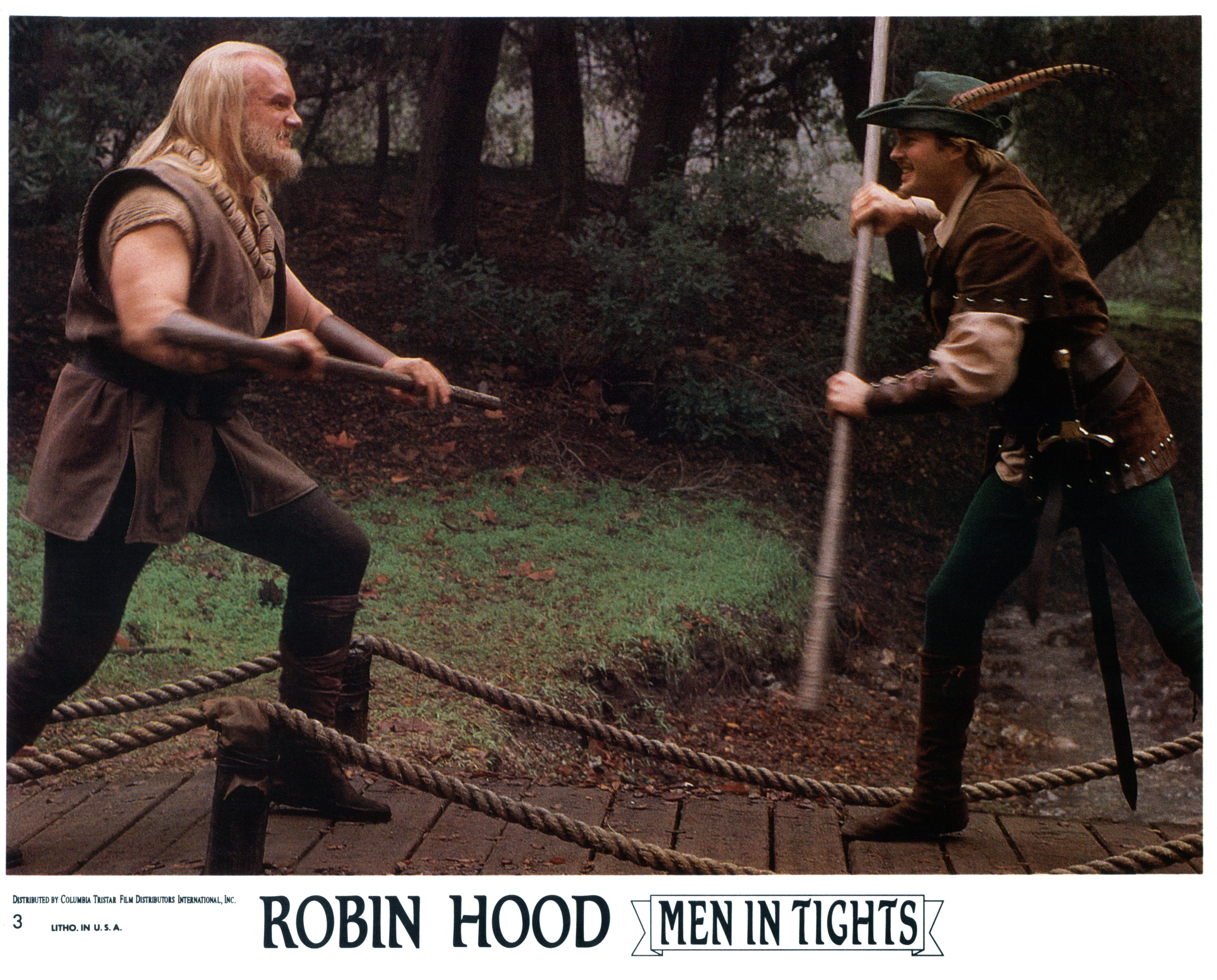 Still of Cary Elwes and Eric Allan Kramer in Robin Hood: Men in Tights (1993)