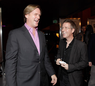 Cary Elwes and Kevin Greutert at event of Saw 3D (2010)