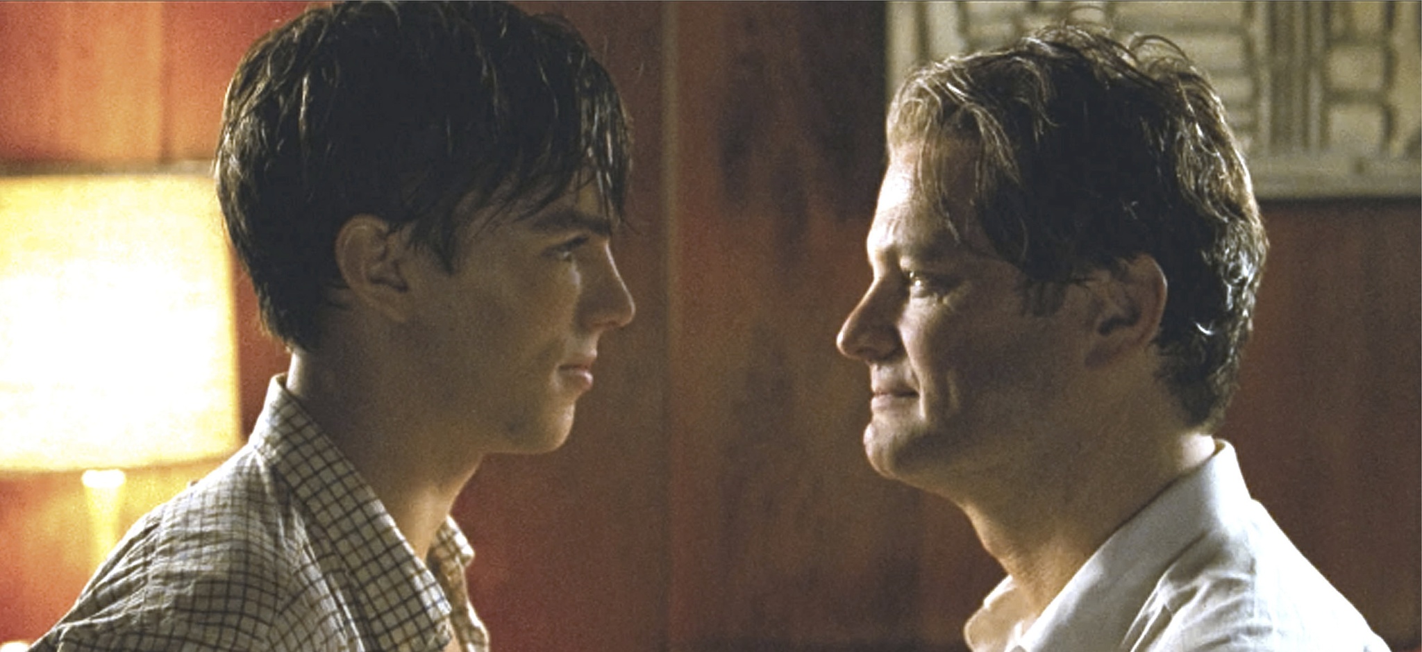 Still of Colin Firth and Nicholas Hoult in A Single Man (2009)