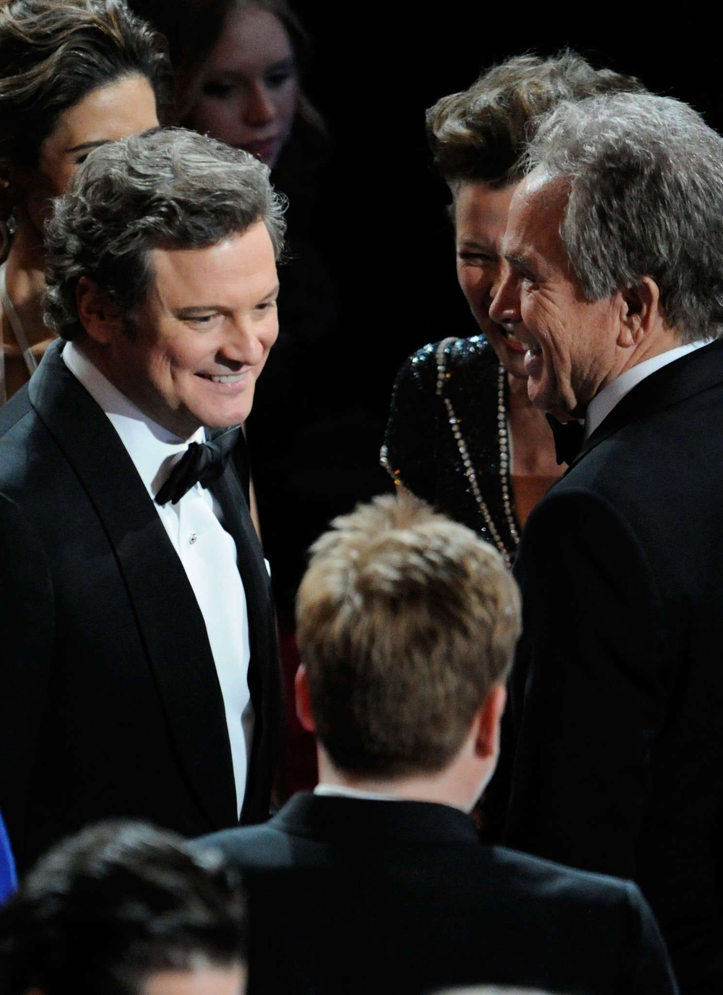 Colin Firth and Warren Beatty