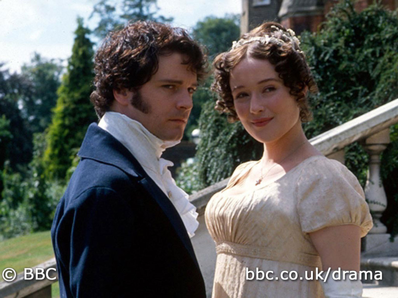 Still of Colin Firth and Jennifer Ehle in Pride and Prejudice (1995)