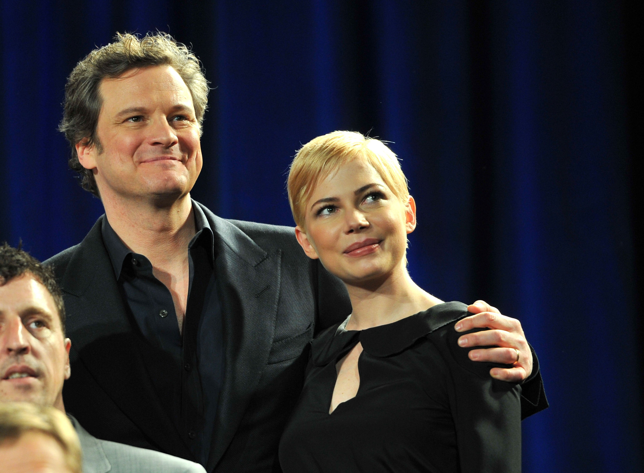 Colin Firth and Michelle Williams