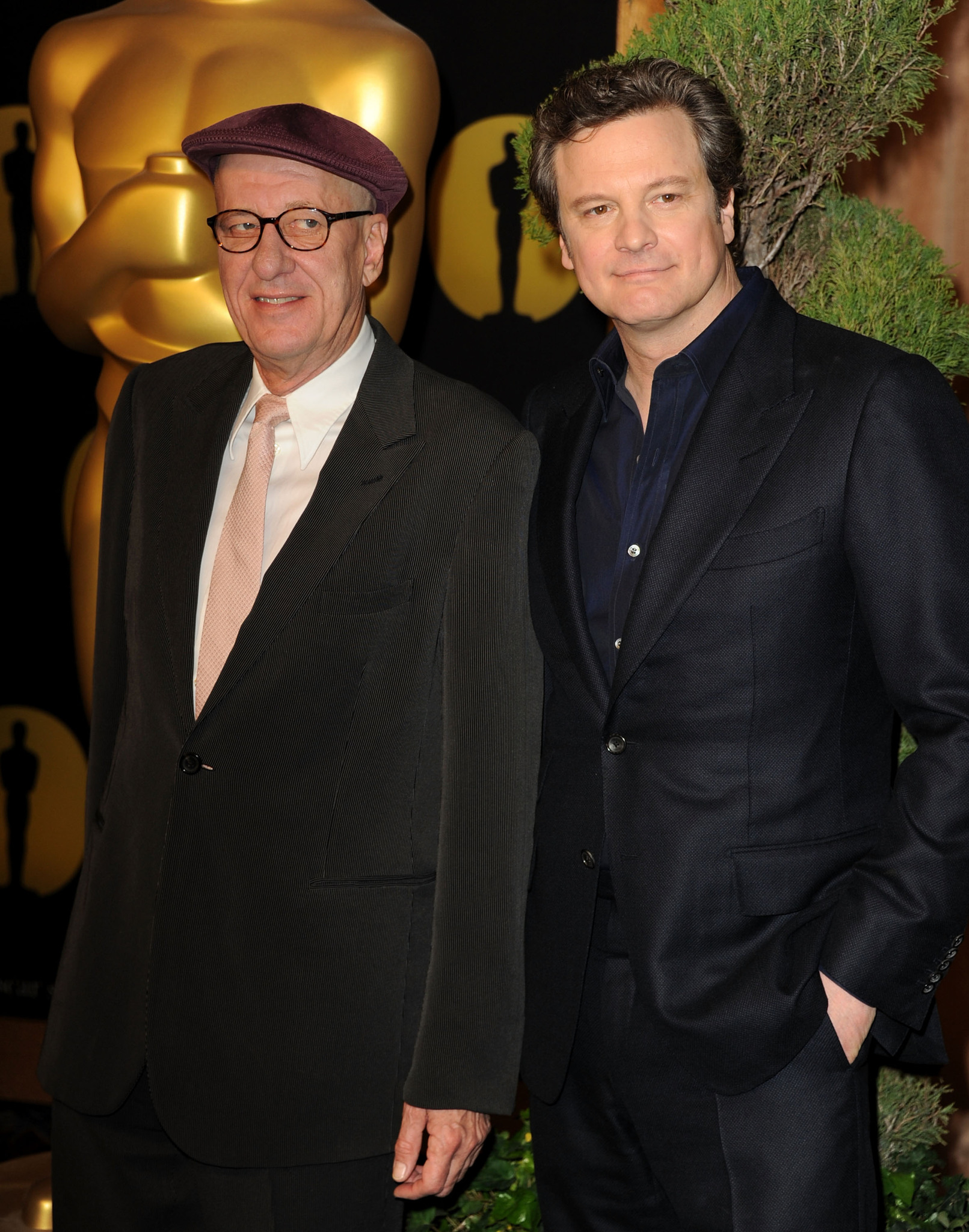 Colin Firth and Geoffrey Rush