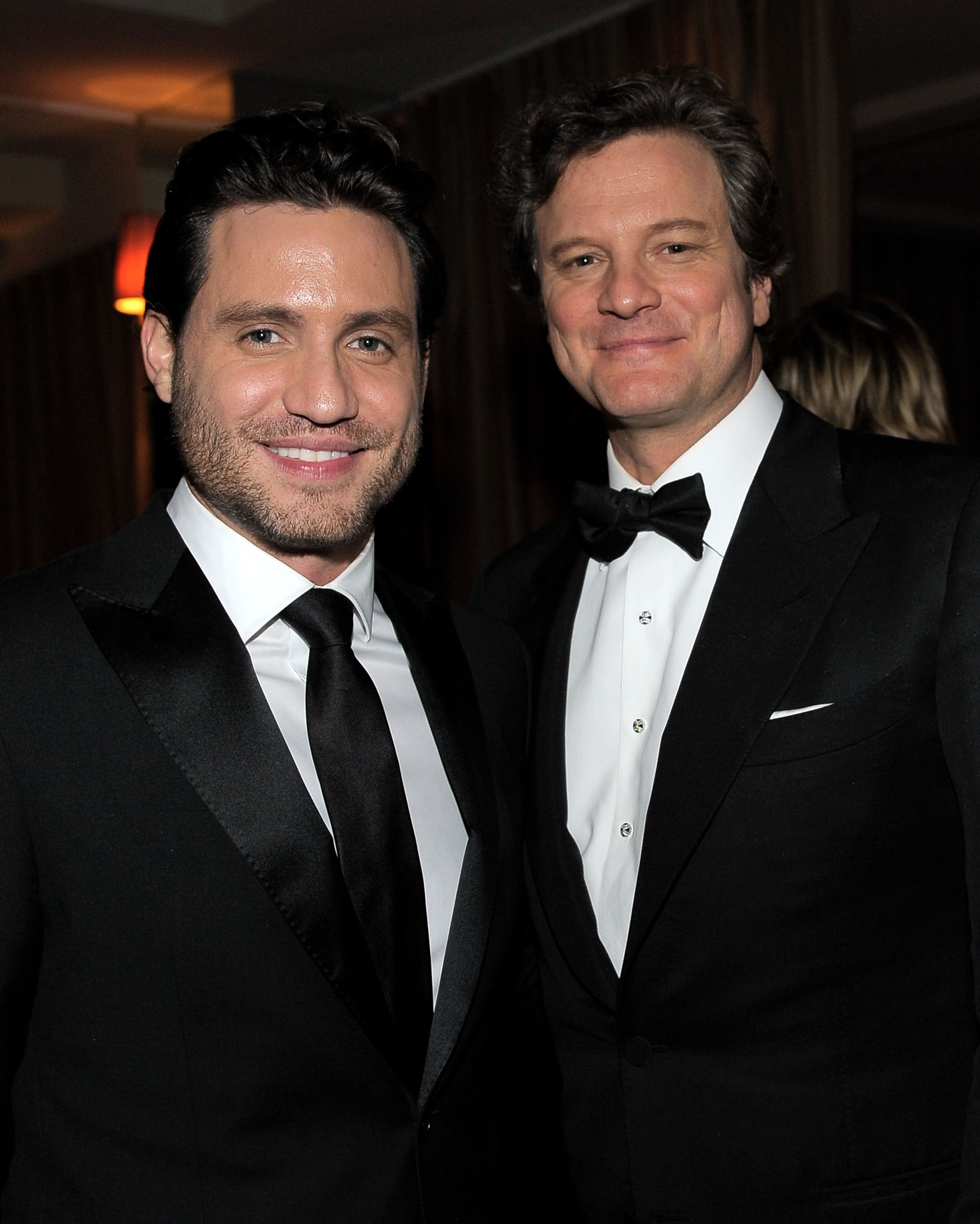 Colin Firth and Édgar Ramírez