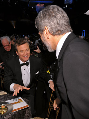 George Clooney and Colin Firth