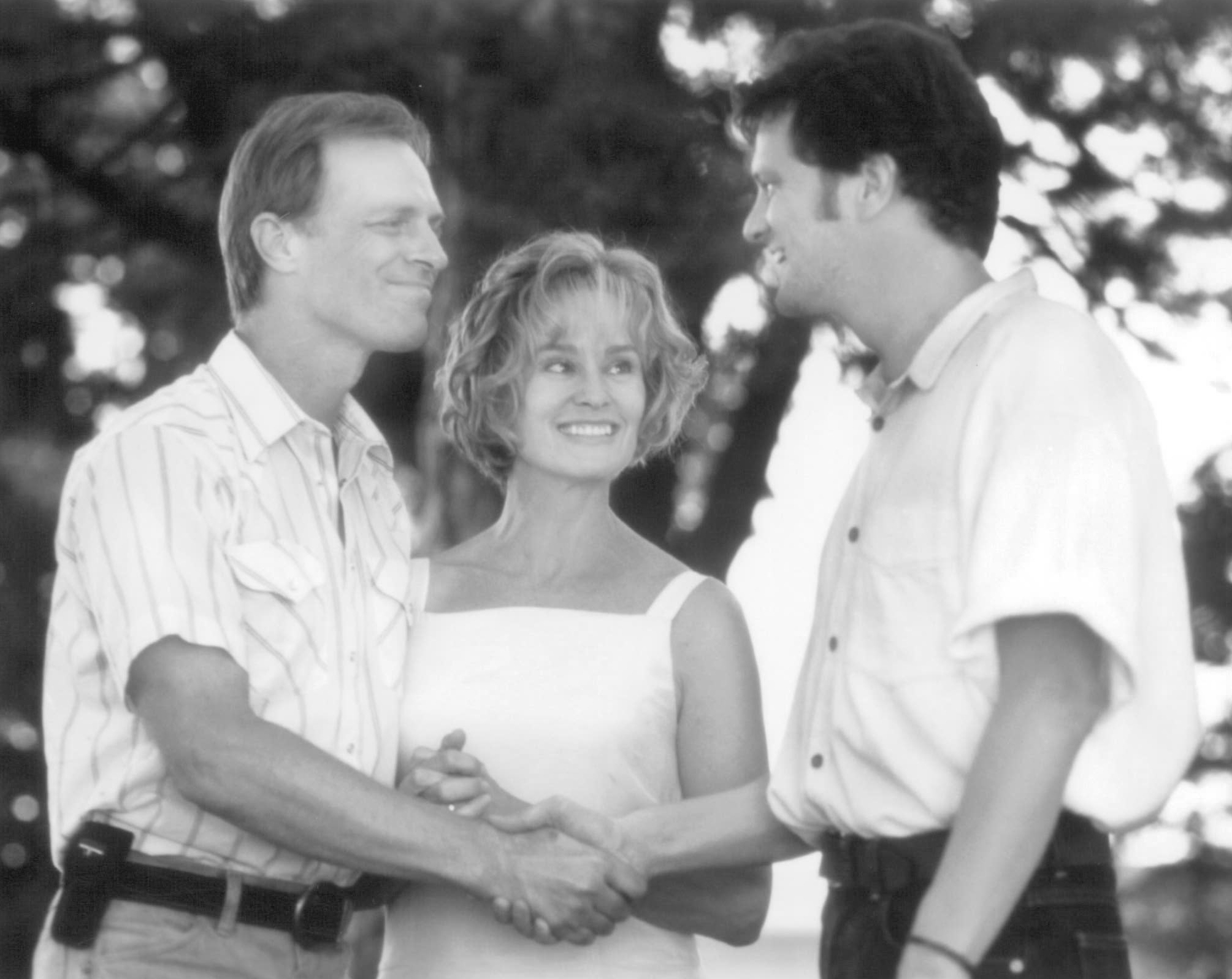 Still of Colin Firth, Keith Carradine and Jessica Lange in A Thousand Acres (1997)