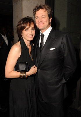 Colin Firth and Kristin Scott Thomas at event of A Single Man (2009)