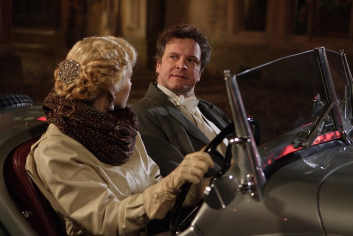 Still of Colin Firth and Jessica Biel in Easy Virtue (2008)