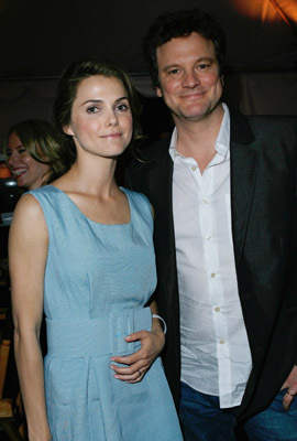 Colin Firth and Keri Russell