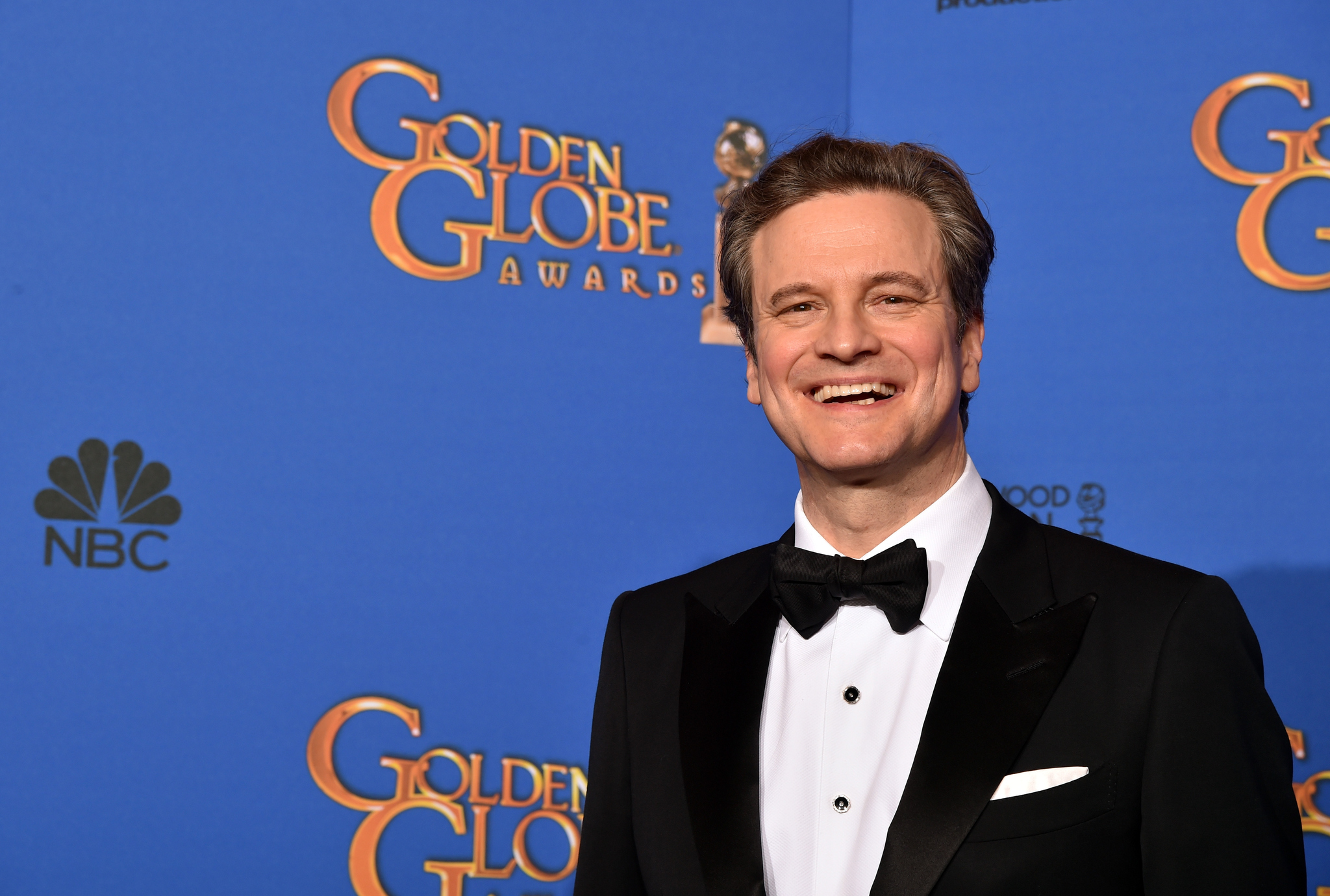 Colin Firth at event of 72nd Golden Globe Awards (2015)