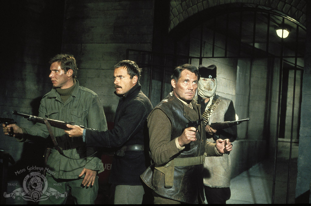 Still of Harrison Ford, Robert Shaw and Franco Nero in Force 10 from Navarone (1978)