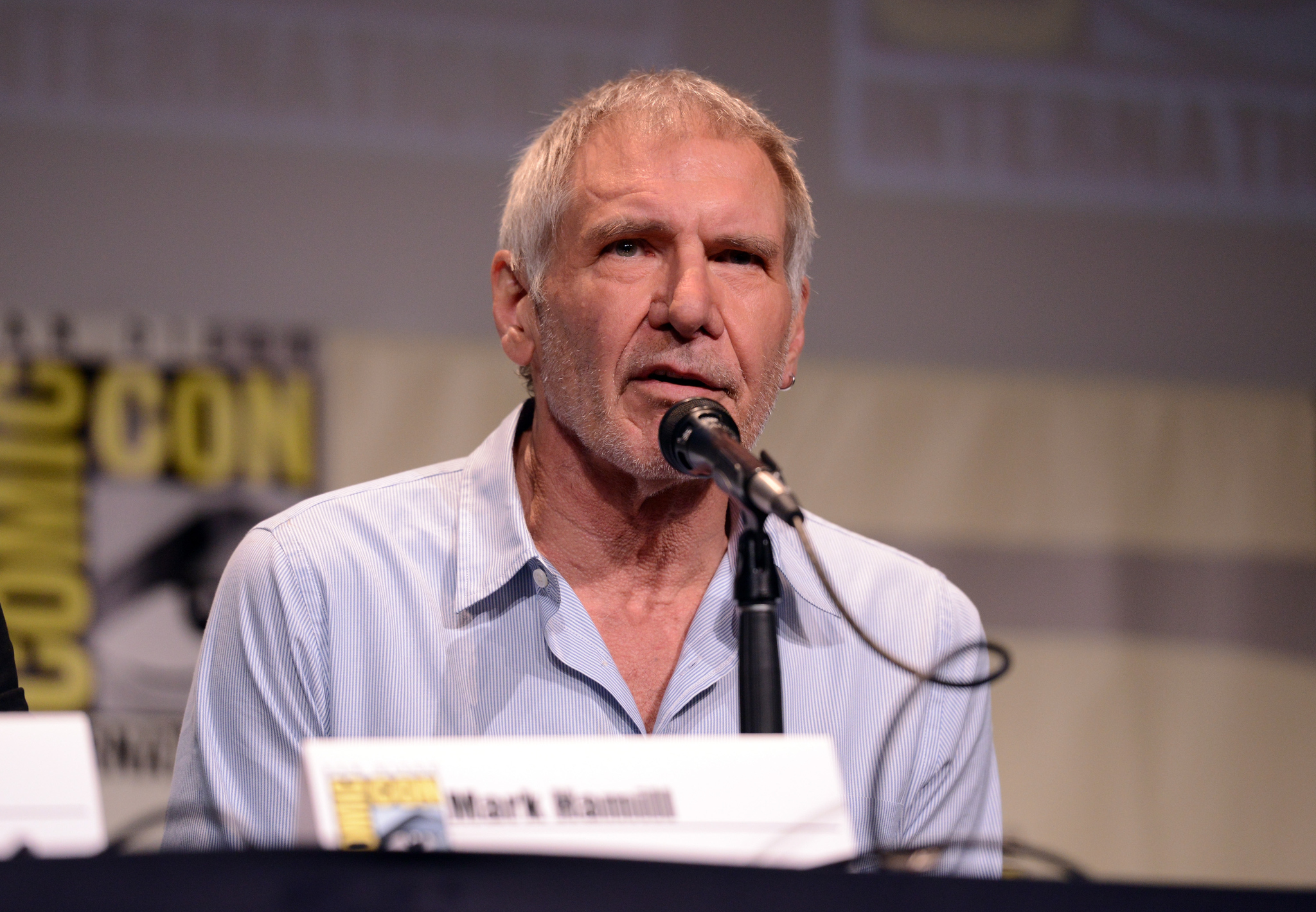 Harrison Ford at event of Zvaigzdziu karai: galia nubunda (2015)