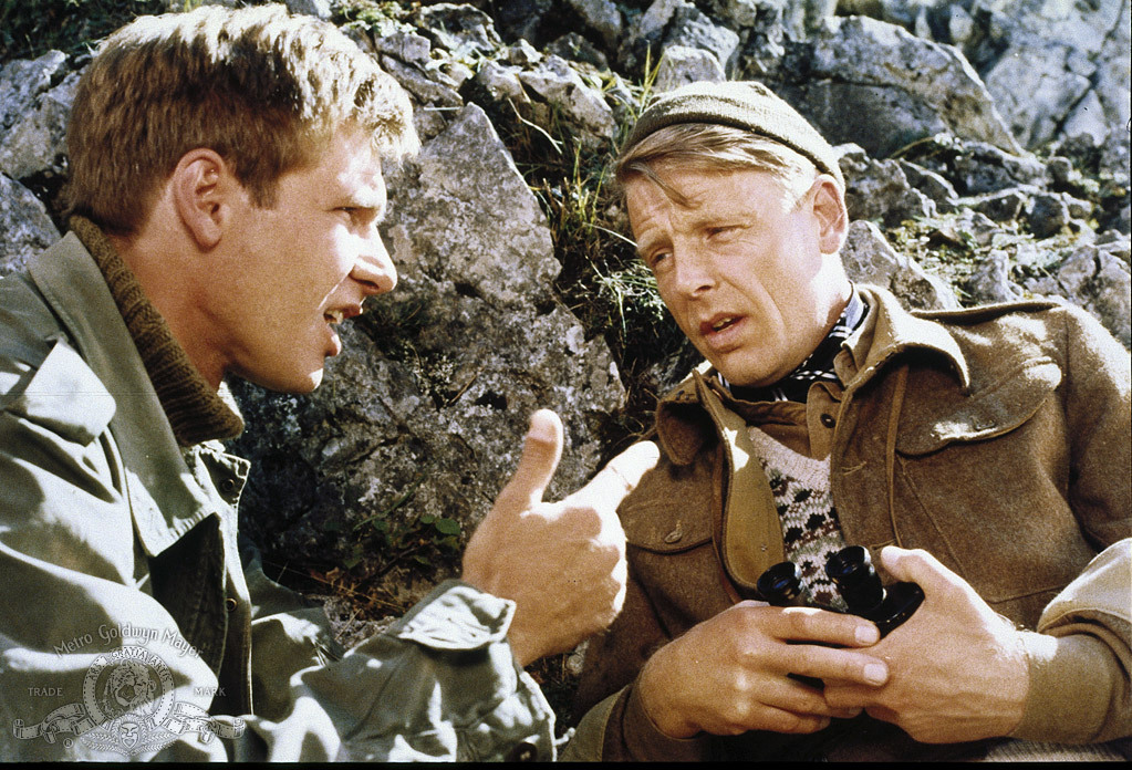 Still of Harrison Ford and Edward Fox in Force 10 from Navarone (1978)