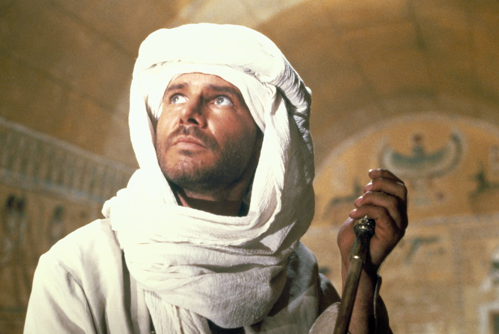 Still of Harrison Ford in Indiana Dzounsas ir dingusios Sandoros skrynios ieskotojai (1981)