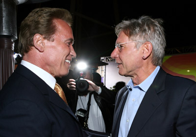 Harrison Ford and Arnold Schwarzenegger