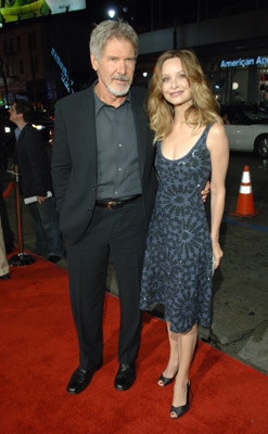 Harrison Ford and Calista Flockhart at event of Firewall (2006)