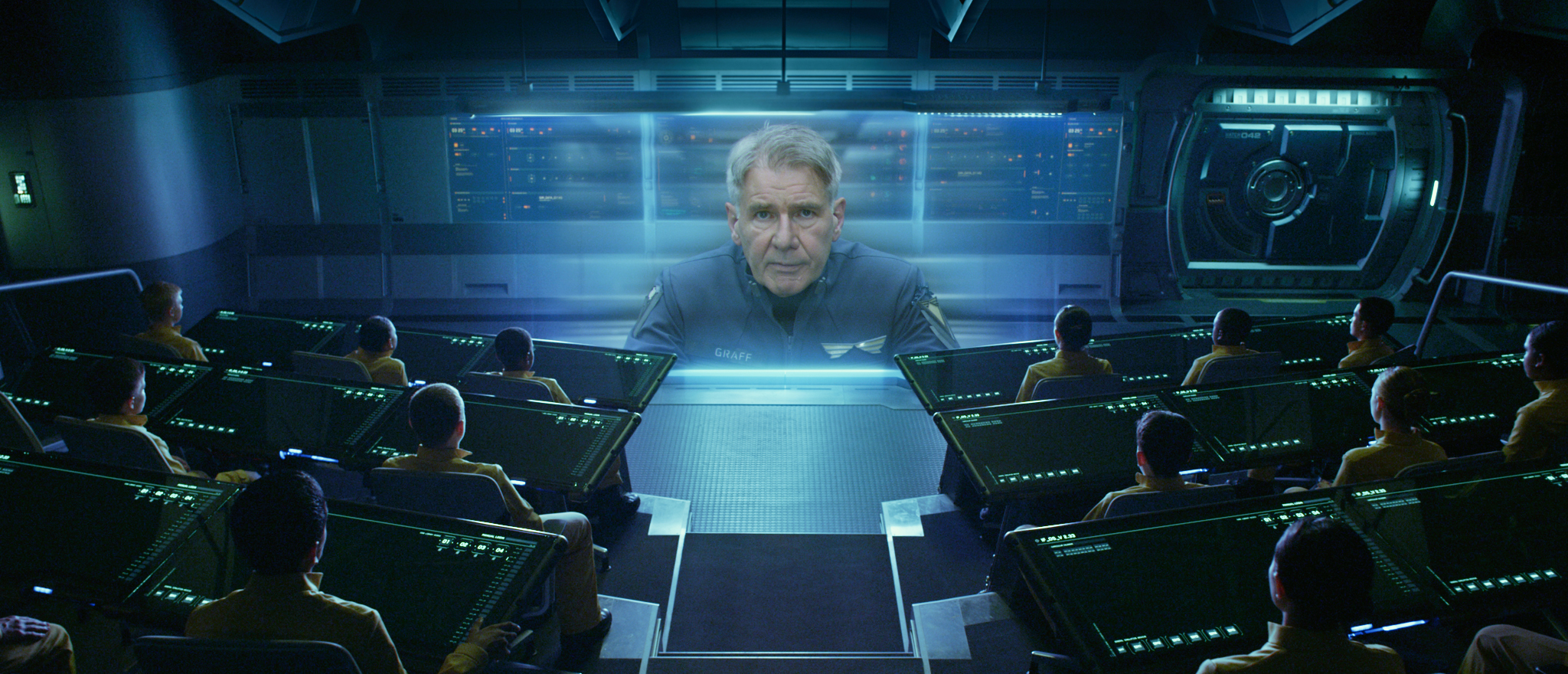 Still of Harrison Ford in Enderio zaidimas (2013)