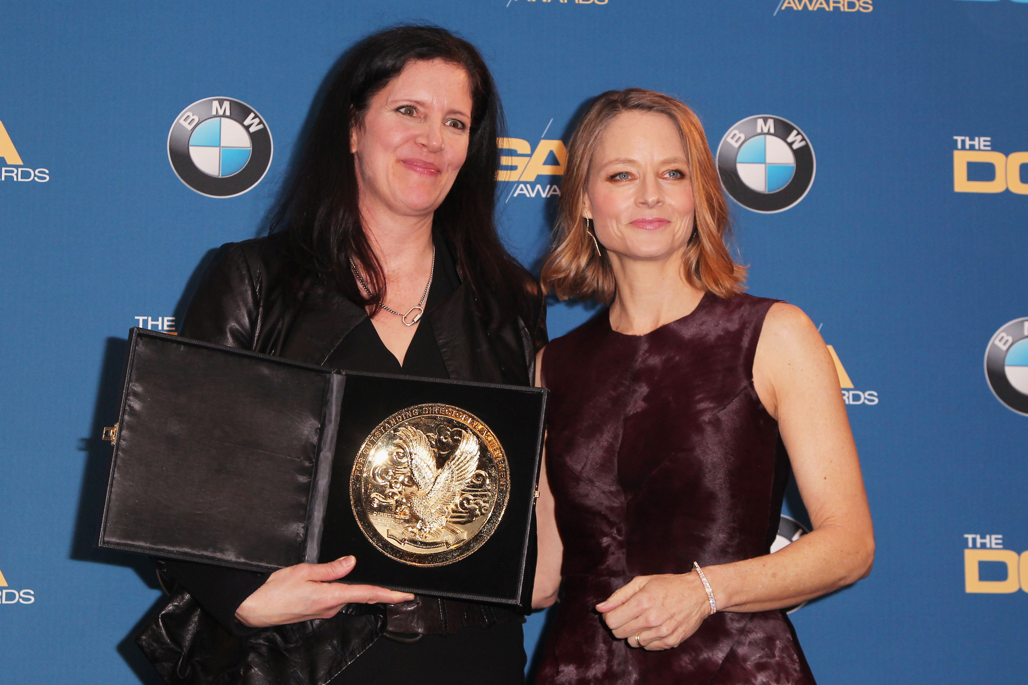 Jodie Foster and Laura Poitras