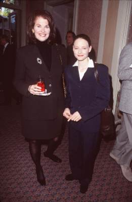 Jodie Foster and Sherry Lansing