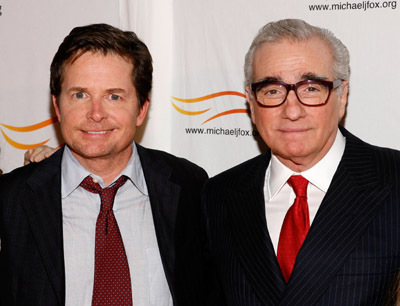 Michael J. Fox and Martin Scorsese