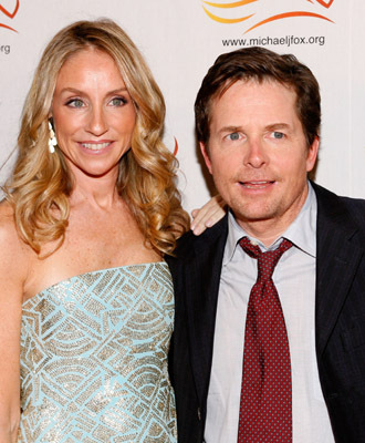 Michael J. Fox and Tracy Pollan