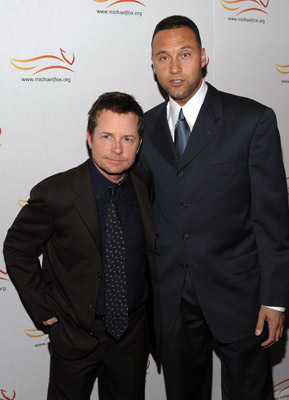 Michael J. Fox and Derek Jeter