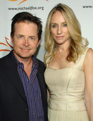 Michael J. Fox and Tracy Pollan