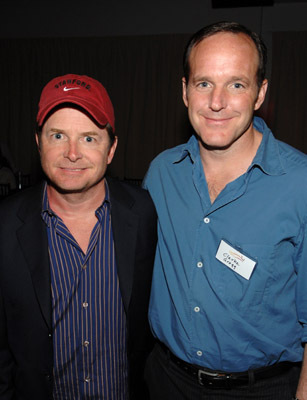 Michael J. Fox and Clark Gregg