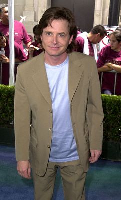Michael J. Fox at event of Atlantis: The Lost Empire (2001)