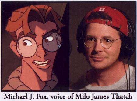Michael J. Fox in Atlantis: The Lost Empire (2001)
