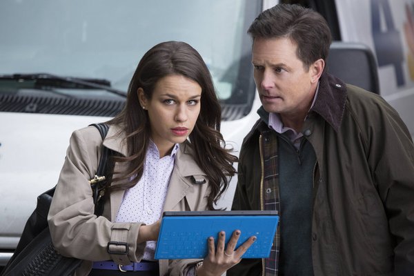 Still of Michael J. Fox and Ana Nogueira in The Michael J. Fox Show (2013)