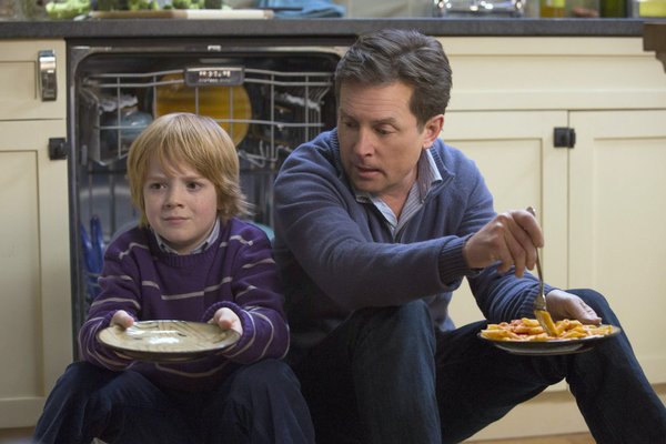 Still of Michael J. Fox and Jack Gore in The Michael J. Fox Show (2013)