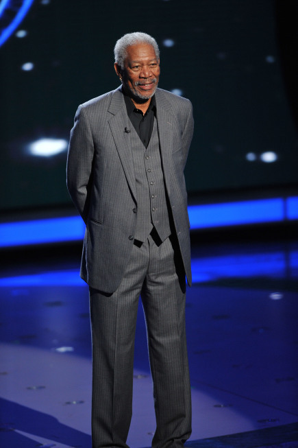 Still of Morgan Freeman in American Idol: The Search for a Superstar (2002)