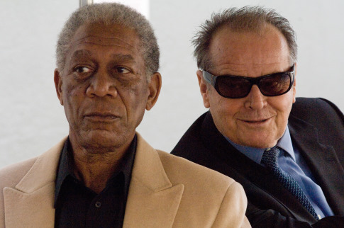Still of Morgan Freeman and Jack Nicholson in The Bucket List (2007)