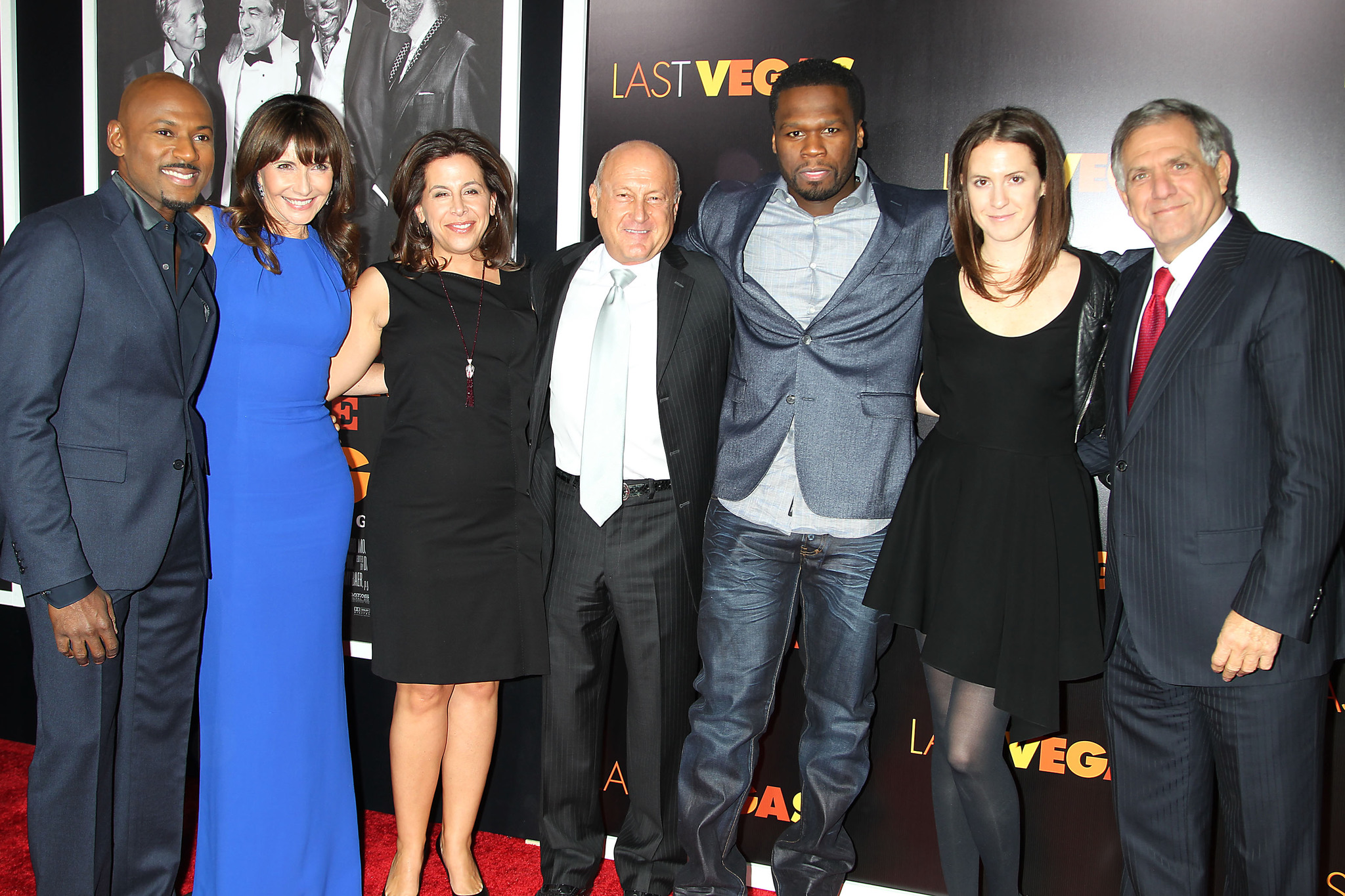 Michael Douglas, Morgan Freeman, Kevin Kline, Mary Steenburgen, Romany Malco, Laurence Mark and Amy Baer at event of Paskutini karta Las Vegase (2013)