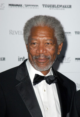 Morgan Freeman at event of Nuodemiu miestas (2005)