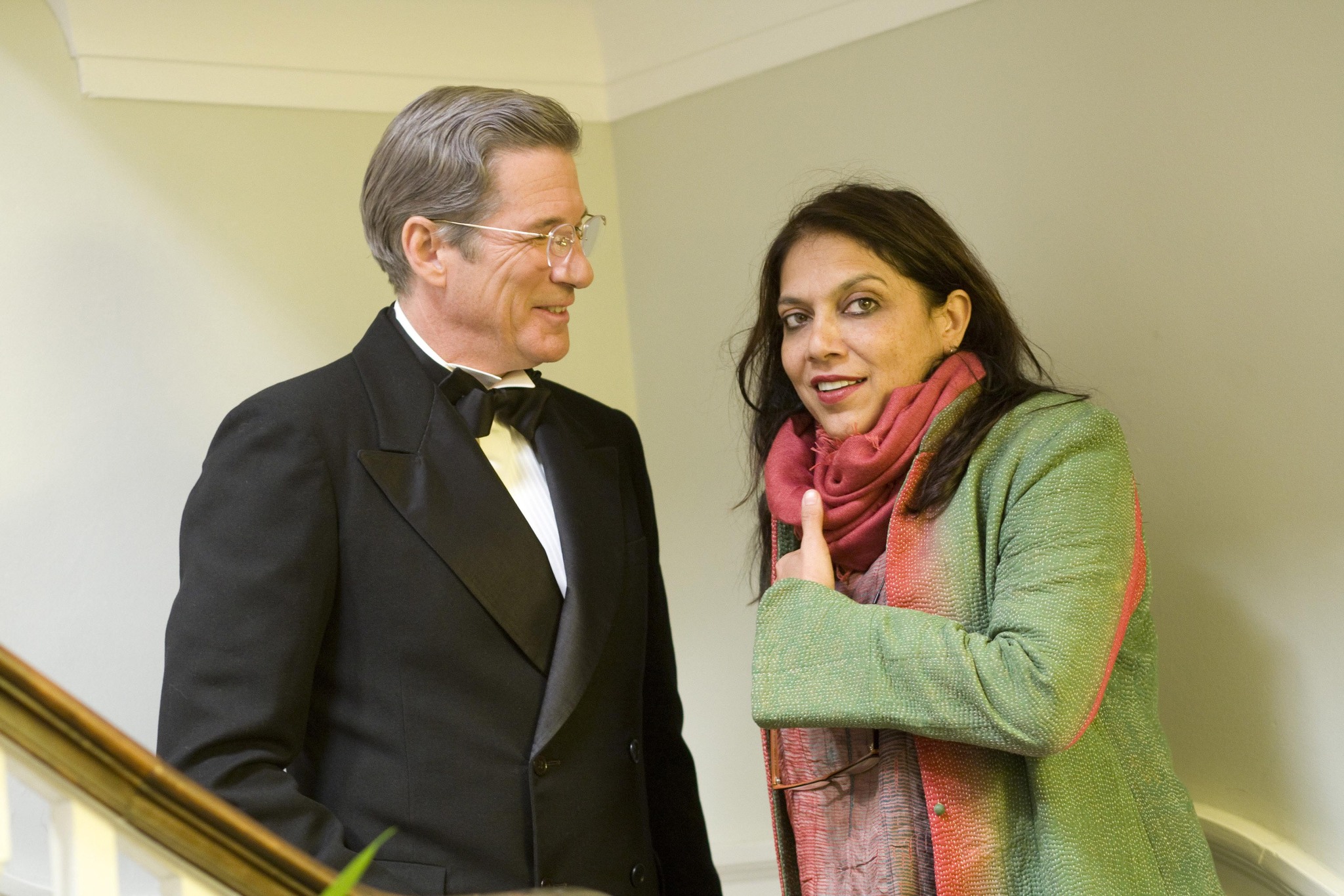 Still of Richard Gere and Mira Nair in Amelia (2009)