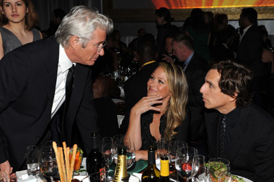 Richard Gere, Ben Stiller and Christine Taylor