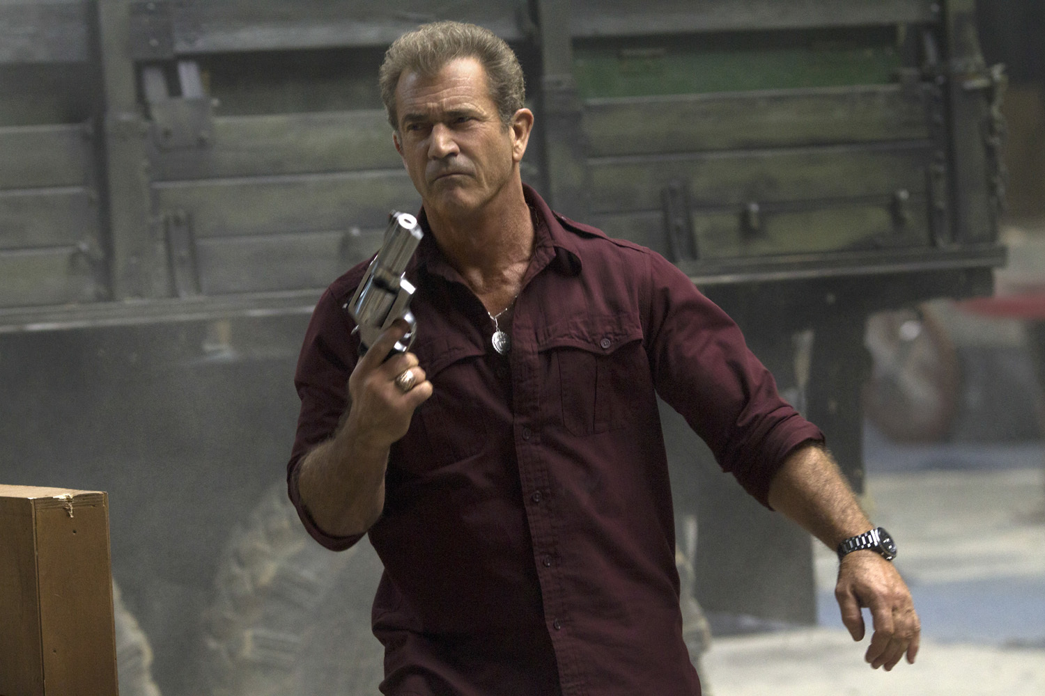 Still of Mel Gibson in Nesunaikinami 3 (2014)