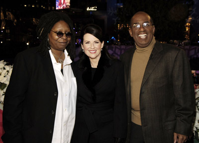 Whoopi Goldberg, Megan Mullally and Al Roker