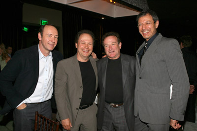 Jeff Goldblum, Kevin Spacey, Robin Williams and Billy Crystal