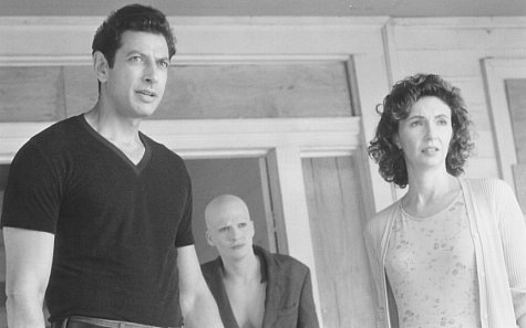 Still of Jeff Goldblum, Sean Patrick Flanery and Mary Steenburgen in Powder (1995)