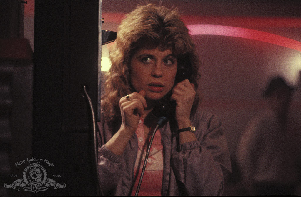 Still of Linda Hamilton in Terminatorius (1984)